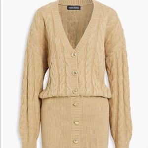 Retrofete Tala cable knit mini dress